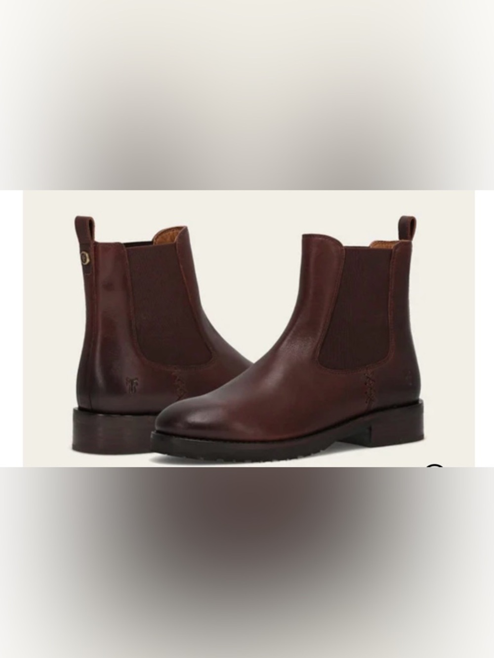 MELISSA LUG CHELSEA ANKLE BOOT SIZE  6.5 BRAND NEW